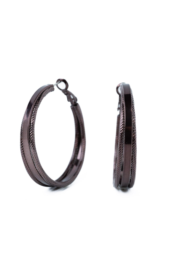 Aida Earrings - Metallic Hershey Kiss