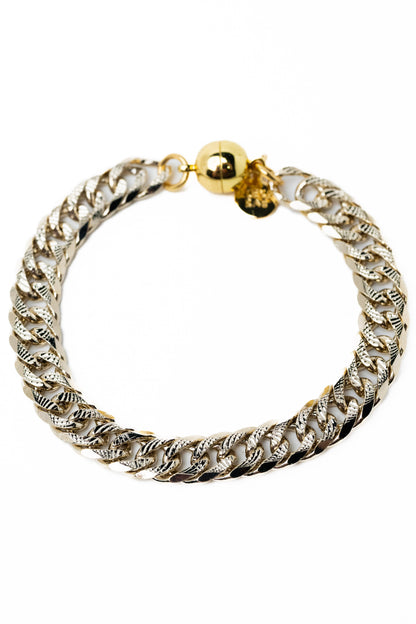 Dream On Bracelet - Metallic Linen