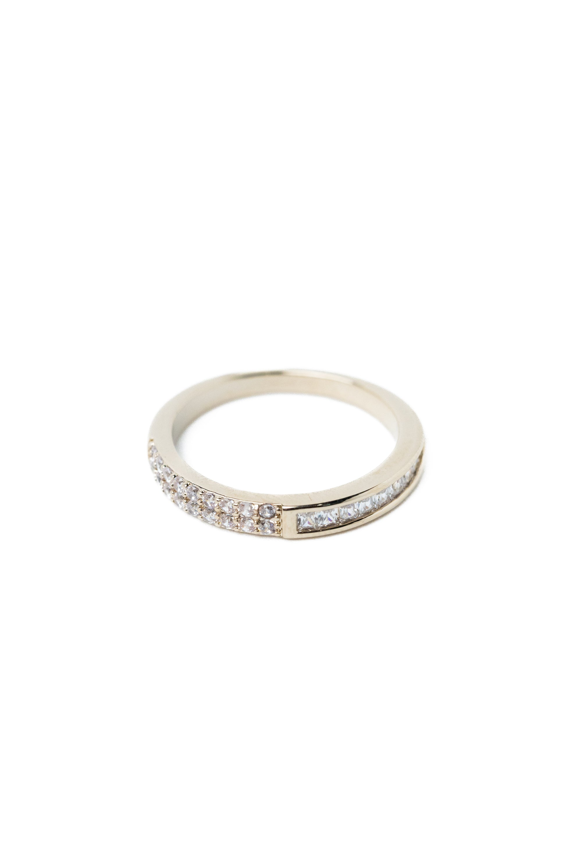 Vickie Ring - Metallic Linen