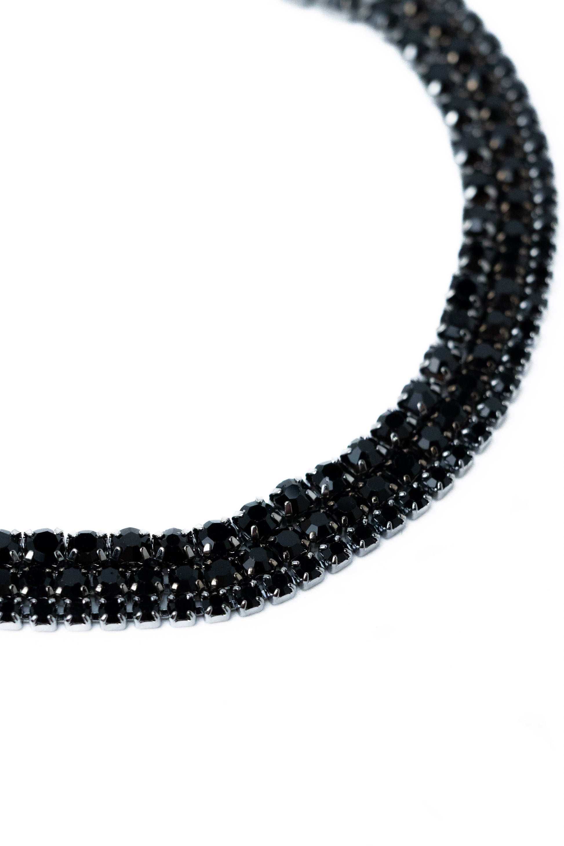 Love Stitch Bracelet - Gunmetal