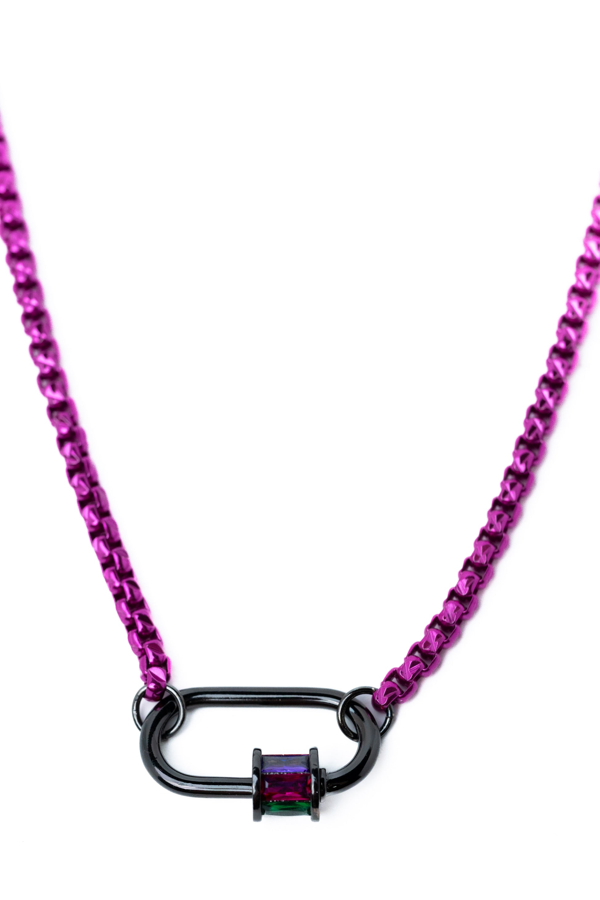 Cynthia Necklace - Metallic Wildflower