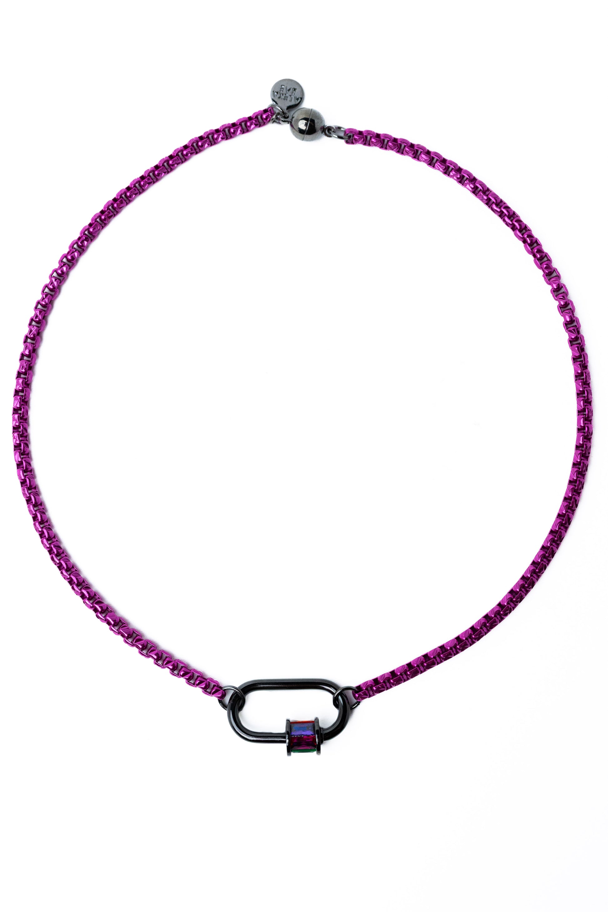 Cynthia Necklace - Metallic Wildflower