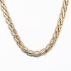 Mega Pint Beverly Hills Necklace - Metallic Linen