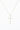 Trinity Necklace - Metallic Linen