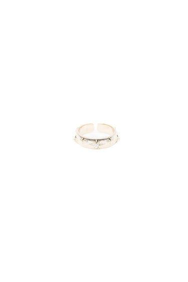 Alaska Ring - Metallic Linen