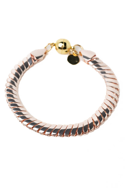 Allie Bracelet - Metallic Coconut