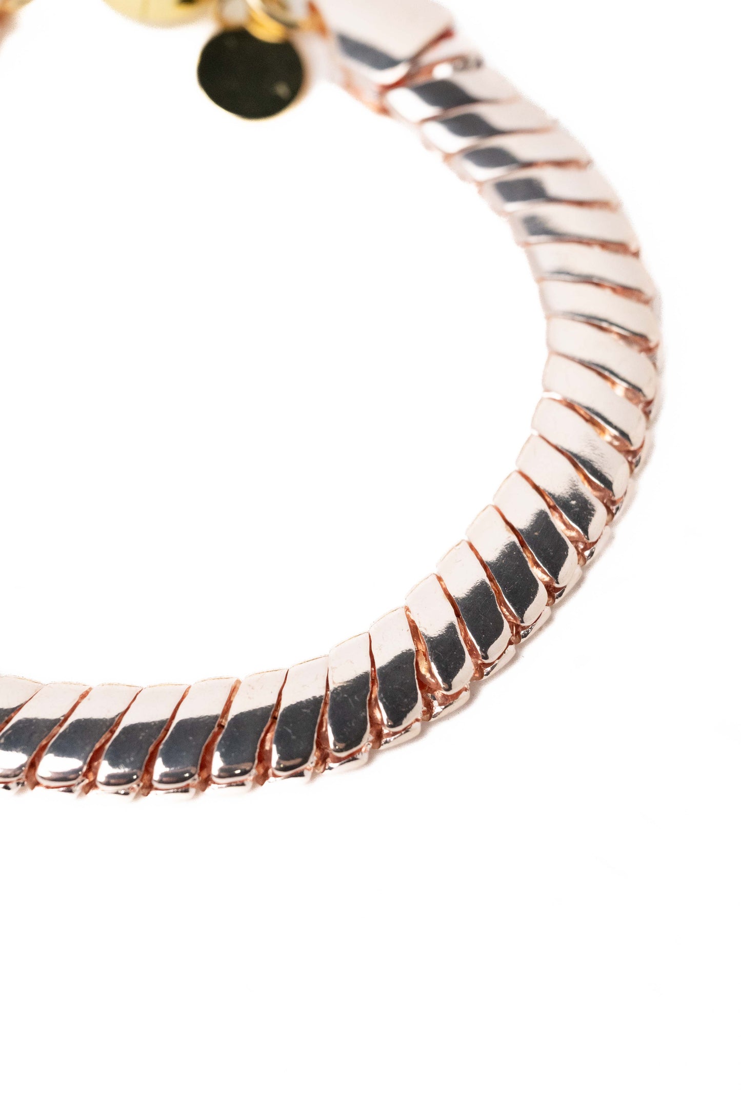 Allie Bracelet - Metallic Coconut