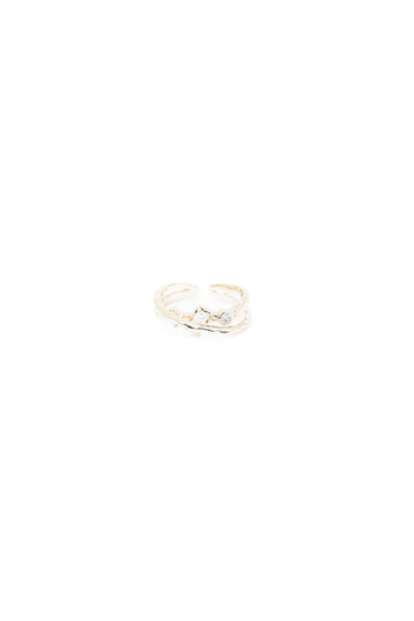 Nantucket Ring - Metallic Linen