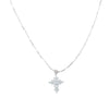 Forever Blessed Necklace - Liquid Metallic Pearl White