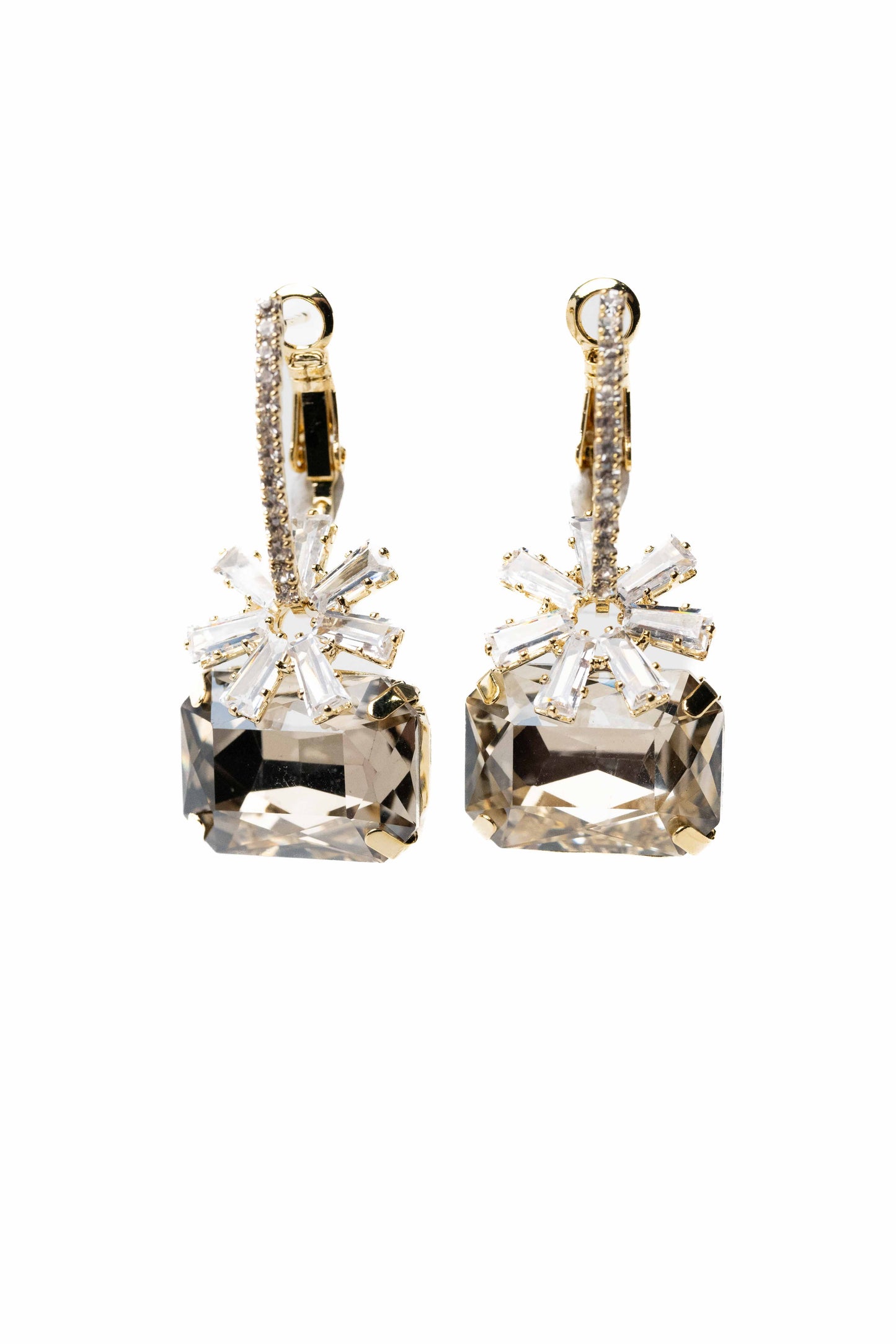 Nalie Earrings - Smokey