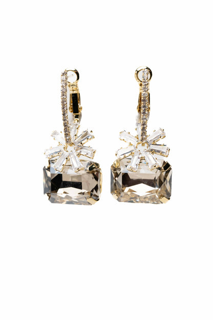 Nalie Earrings - Smokey