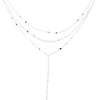 Girls Like You Necklace - Liquid Metallic Pearl White