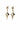 Tiny North Star Earrings