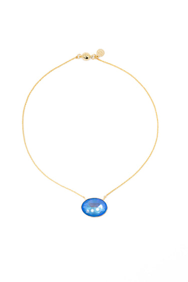 Clearwater Necklace - Gold Bluebell