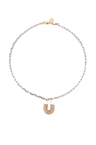 Ami Necklace - Linen Peony