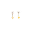 Whispering Love Earrings - Gold Morning Sun