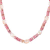 Crystal Beach Necklace - Pink Sunset