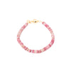 Crystal Beach Bracelet - Pink Sunset