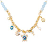 Riviera Dreams Necklace - Gold Summer Sky