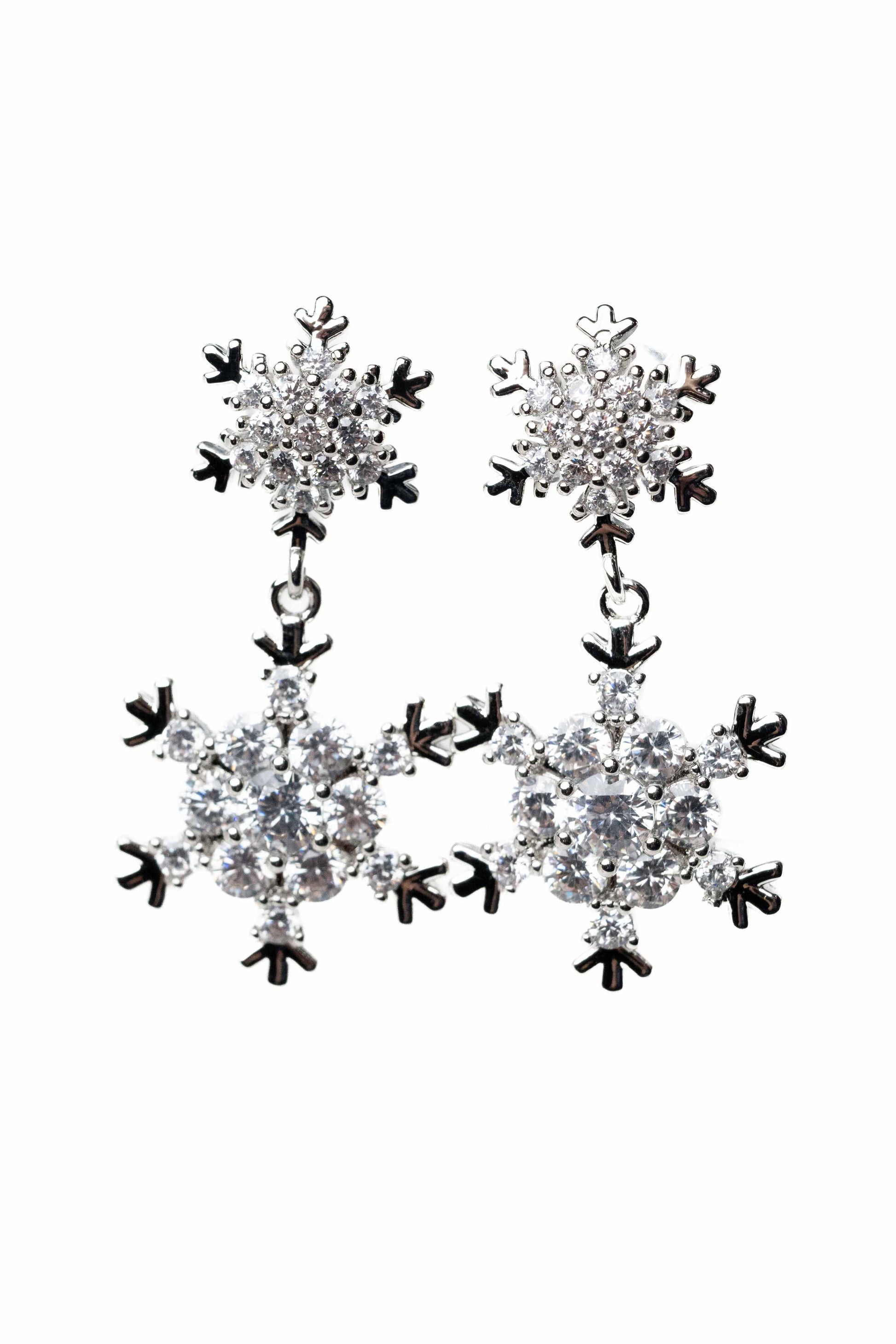 Snowflake Glow Earrings