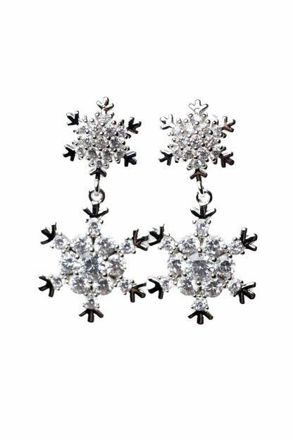 Snowflake Glow Earrings
