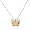 Wings Of Grace Necklace - Silver Gold