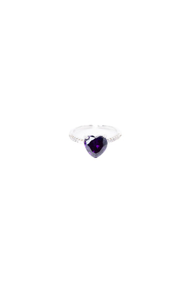Thoughts Of You Ring - Silver Lilac