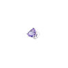 Thoughts Of You Ear Cuff - Silver Lilac