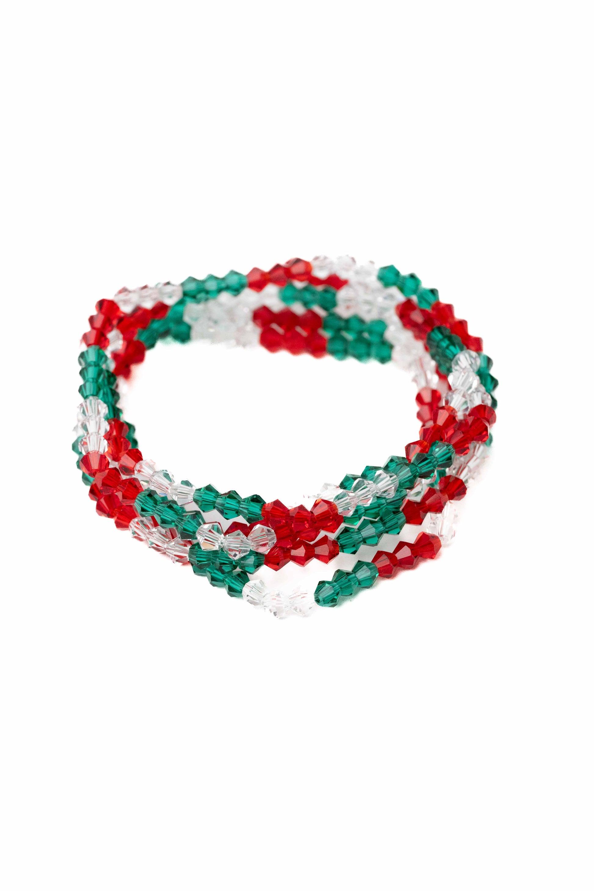 Candy Cane Twist Bracelet Set - Let's Be Merry
