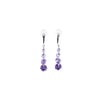 Melissa Earrings - Silver Lilac
