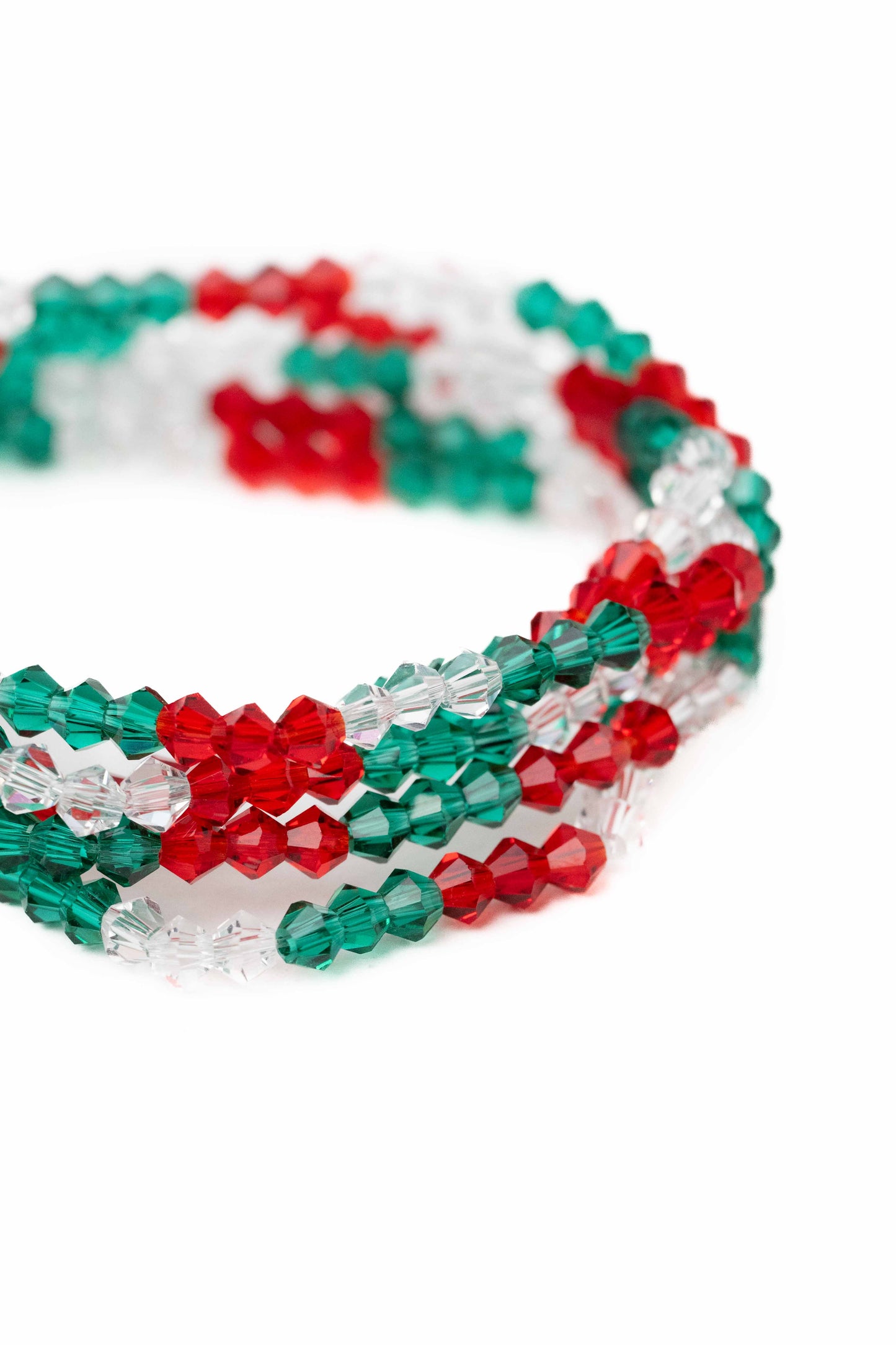 Candy Cane Twist Bracelet Set - Let's Be Merry