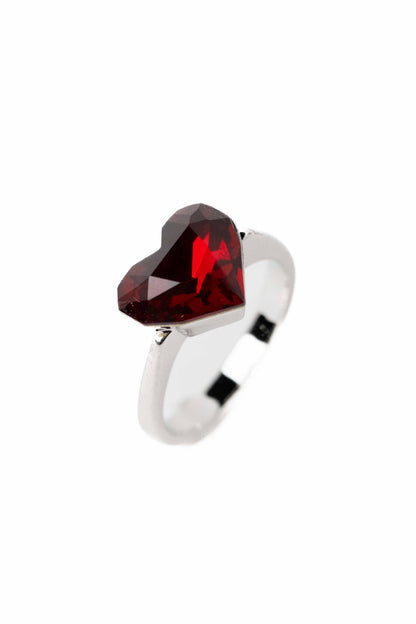 Kat Love Ring - Gold Ruby