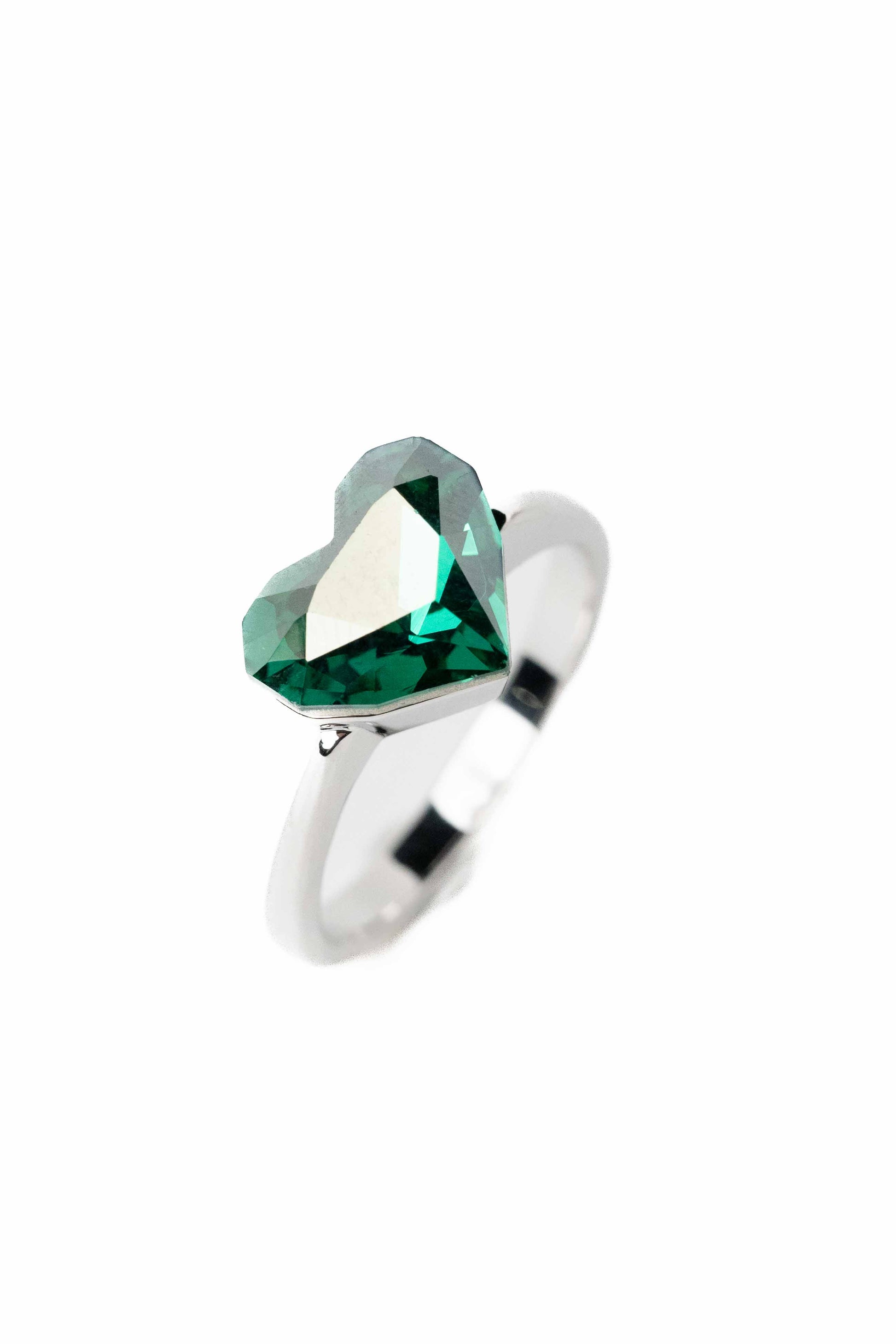 Kat Love Ring - Gold Emerald