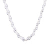 All About Sparkles Necklace - Liquid Metallic Pearl White