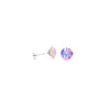 Prim Earrings Round - Silver Sugar Pop