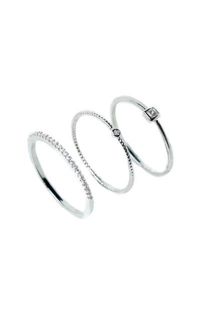 Triple Treat Ring - Silver