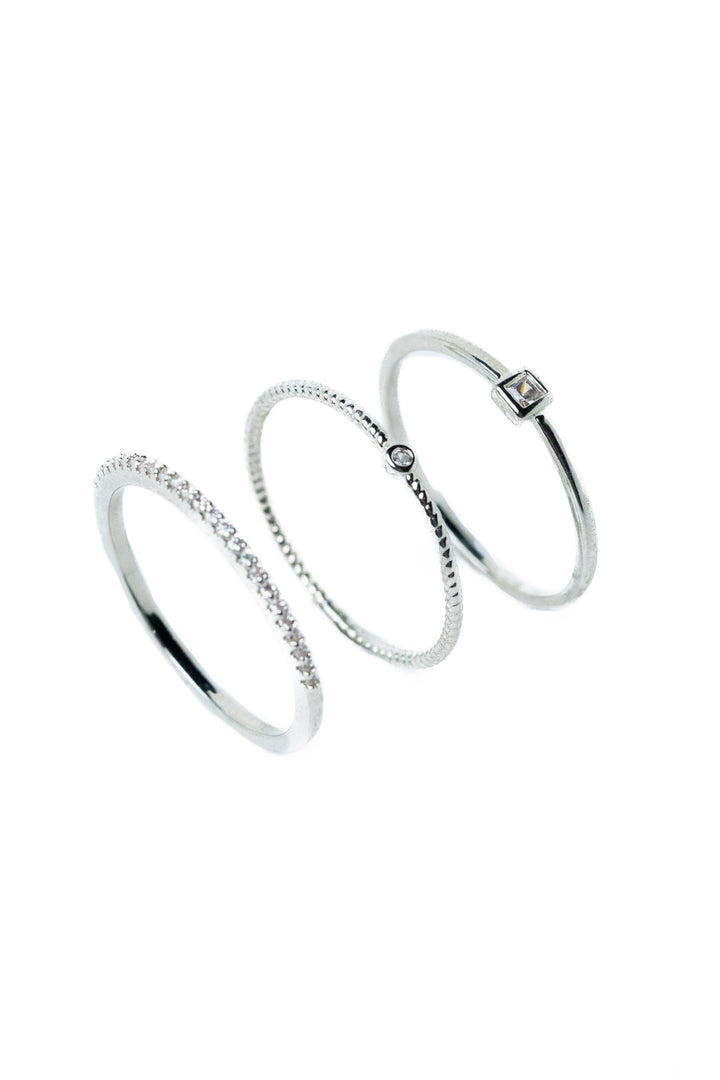 Triple Treat Ring - Silver