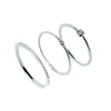 Triple Treat Ring - Silver