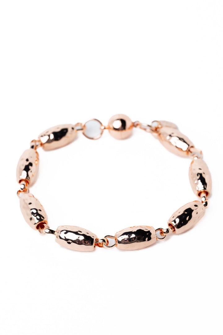 Midnight Rain Bracelet - Toffee Rose