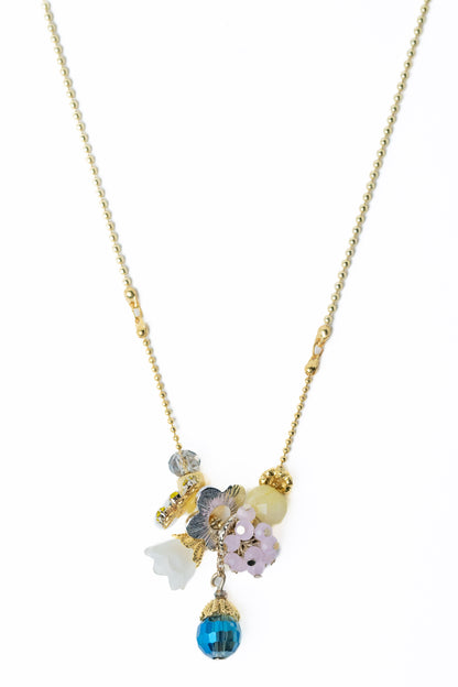 Island Song Necklace - Metallic Moonlight