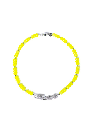 It Girl Necklace - Neon Yellow