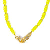 It Girl Necklace - Neon Yellow