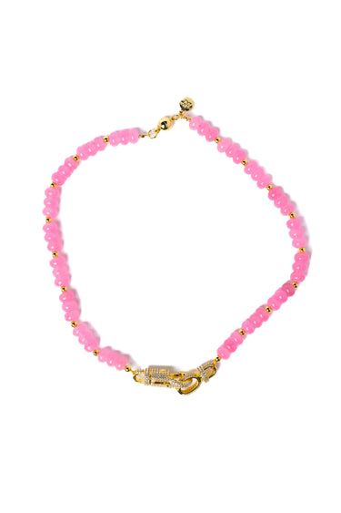 It Girl Necklace - Pink Passion