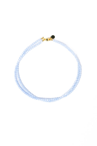 Neon Wave Necklace - Neon Lavender
