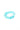 Neon Wave Bracelet - Neon Sky