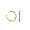 Lucy In The Sky Earrings - Neon Pink