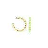 Lucy In The Sky Earrings - Neon Green