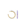 Lucy In The Sky Earrings - Neon Purple