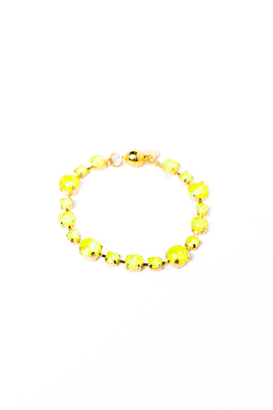 Lucy In The Sky Bracelet - Neon Yellow