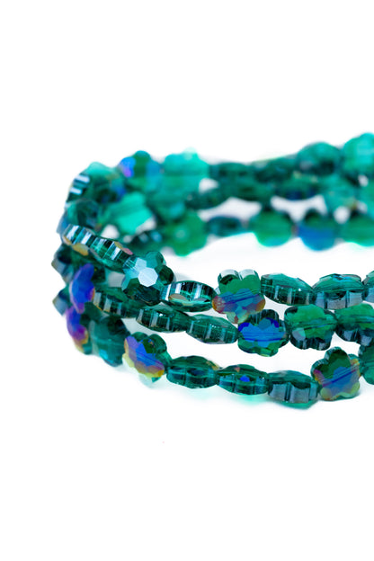 Sunflower Glow Bracelet - Sapphire Tide